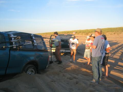 Stuck in the dirt